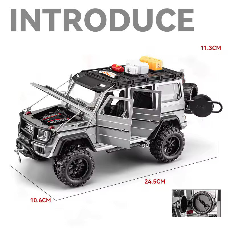 Mercedes-benz Brabus G550 Scale Model Diecast Metalcar - All Size