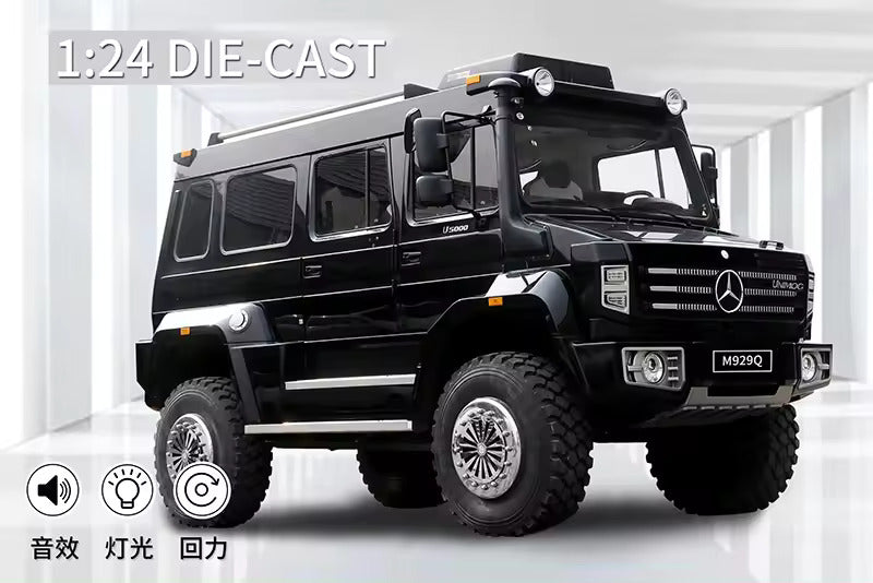 Mercedes-benz Unimog Scale Model Diecast Metalcar - All Size