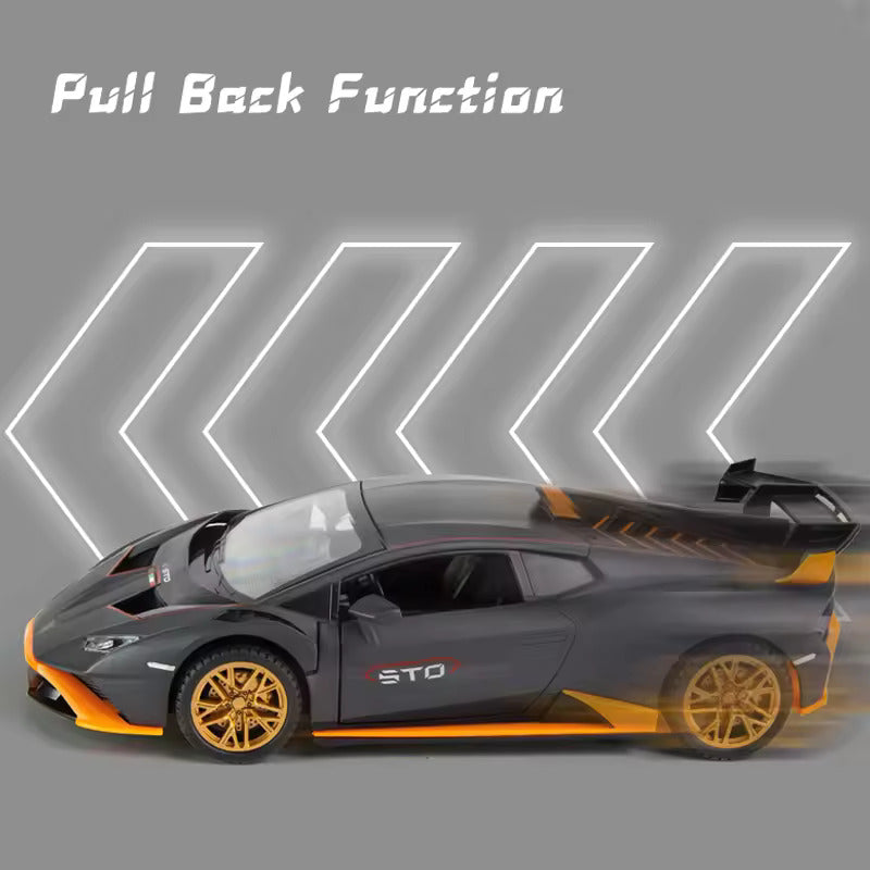 Lamborghini Huracán STO Model 1:24 Scale Diecast Car