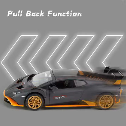 Lamborghini Huracán STO Model 1:24 Scale Diecast Car