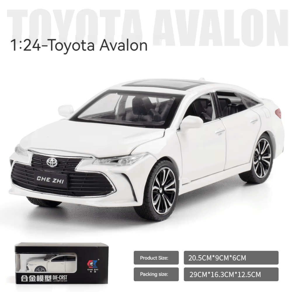 Toyota Avalon Scale Model Diecast Metalcar - All Size