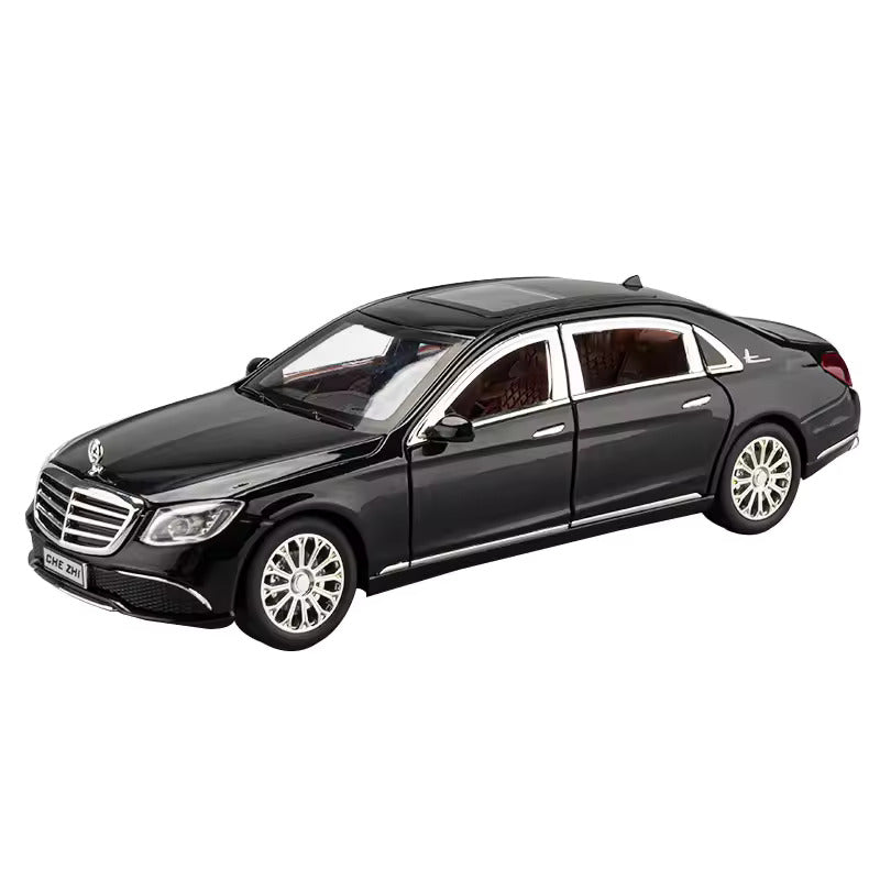 BIG SIZE MERCEDES BENZ E300 1:24 DIECAST METAL PULLBACK TOY CAR WITH OPENABLE DOORS & LIGHT, MUSIC BOYS CAR FOR KIDS BEST TOYS GIFTS TOYS FOR KIDS [SIZE:-22CM*9CM*7CM]【 MULTICOLOR 】