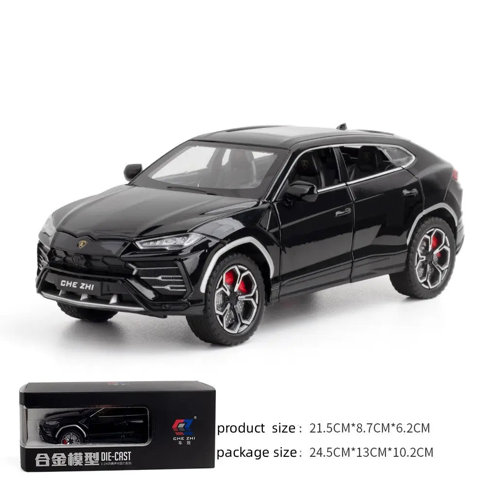 Big Size 1:24 Diecast Metal Car Model Urus Toy Car [Size : 21.5 Cm*8.7 Cm*6.2Cm]