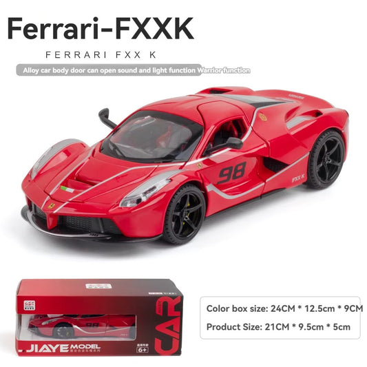Ferrari FXXK Scale Model Diecast Metalcar