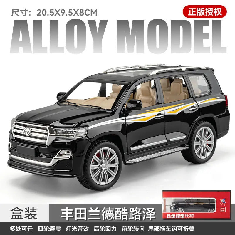 Toyota Land Cruiser Scale Model Diecast Metalcar - All Size