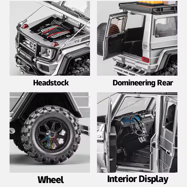 Mercedes-benz Brabus G550 Scale Model Diecast Metalcar - All Size