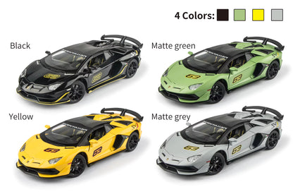 Lamborghini Svj-63 Scale Model Diecast Metalcar - All Size