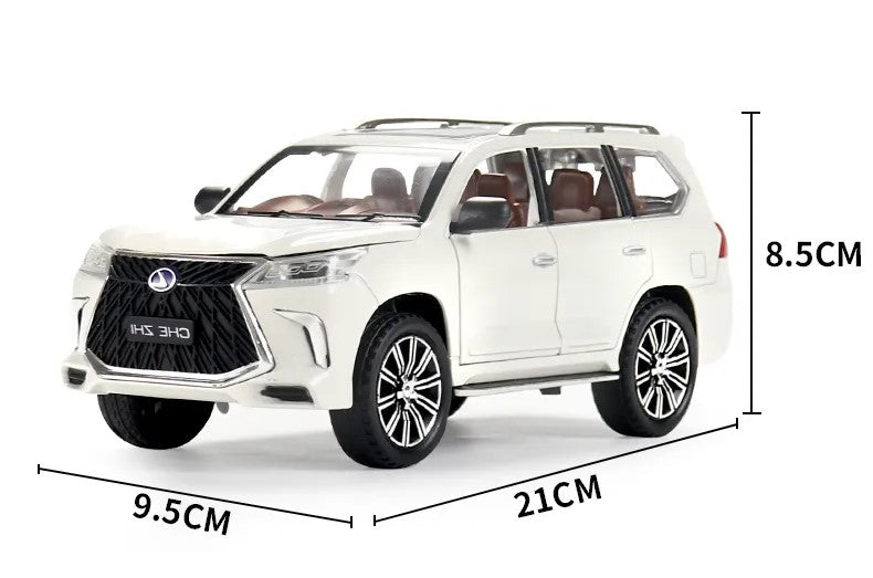 Lexus Lx570 Scale Model Diecast Metalcar - All Size