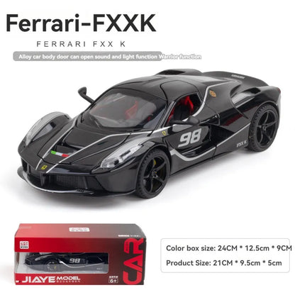 Ferrari FXXK Scale Model Diecast Metalcar