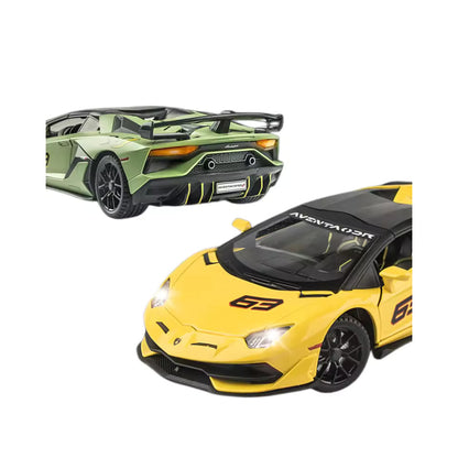 Lamborghini Svj-63 Scale Model Diecast Metalcar - All Size