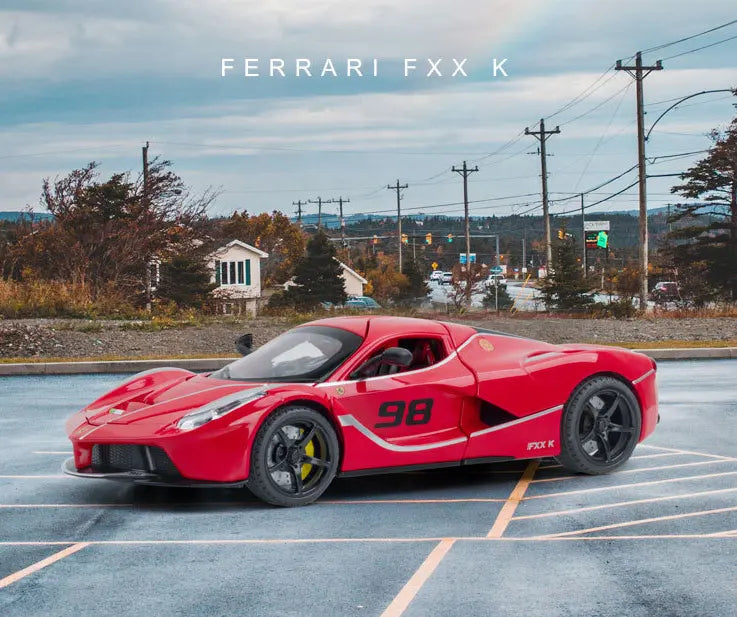Ferrari FXXK Scale Model Diecast Metalcar