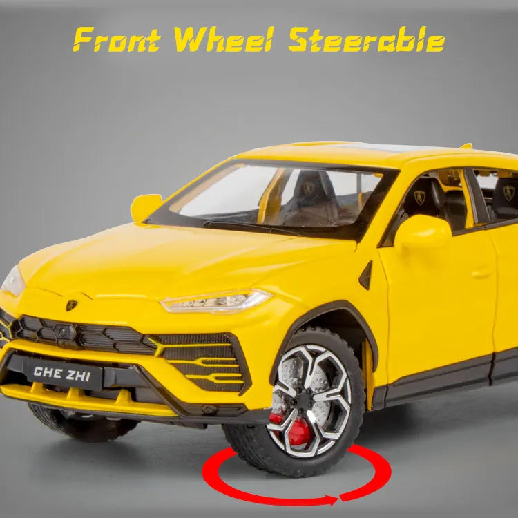 Big Size 1:24 Diecast Metal Car Model Urus Toy Car [Size : 21.5 Cm*8.7 Cm*6.2Cm]