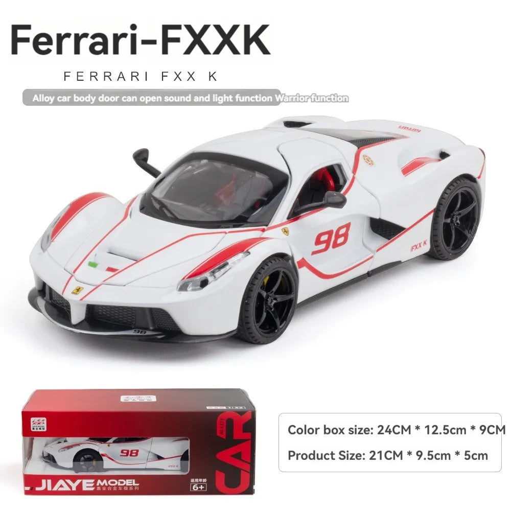 Ferrari FXXK Scale Model Diecast Metalcar