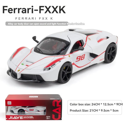 Ferrari FXXK Scale Model Diecast Metalcar