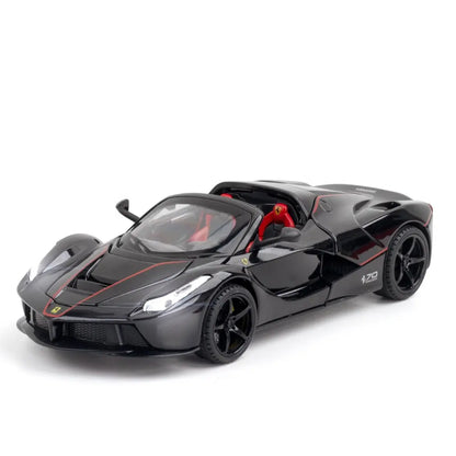 Big Size 1:24 Ferrari Rafa Roadster Sports Car Scale Model Diecast Metal Car