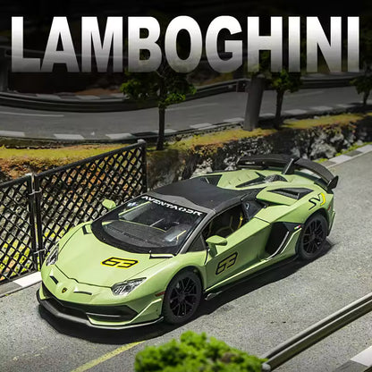 Lamborghini Svj-63 Scale Model Diecast Metalcar - All Size