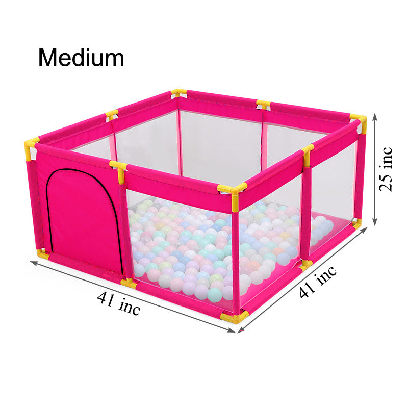 Premium Jumbo Size Ball Pool For Kids Indoor And Outdoor Multicolor (Balls Not Included) (101Cm X 101Cm X 64Cm)