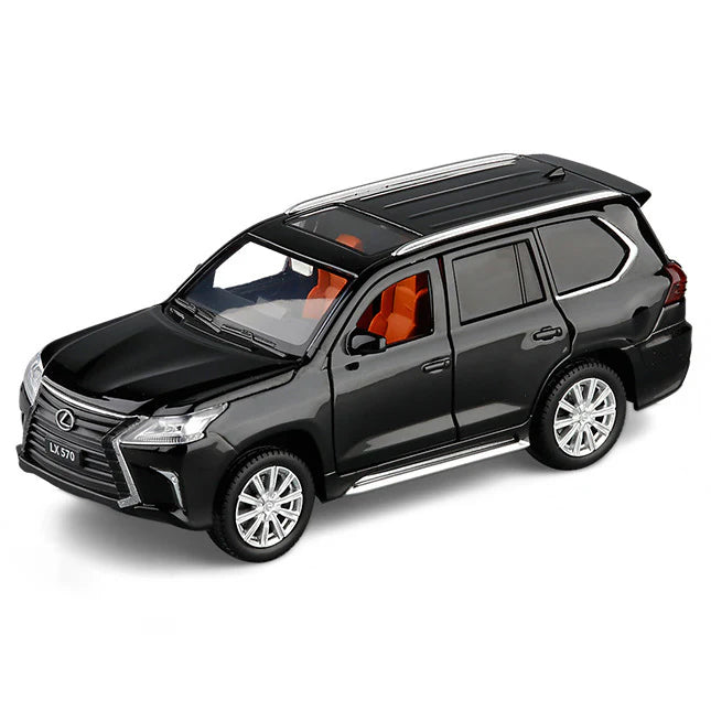 Big Size 1:24 LX570 Metal Diecast Car [Size : ‎20 Cm*8 Cm*7Cm]