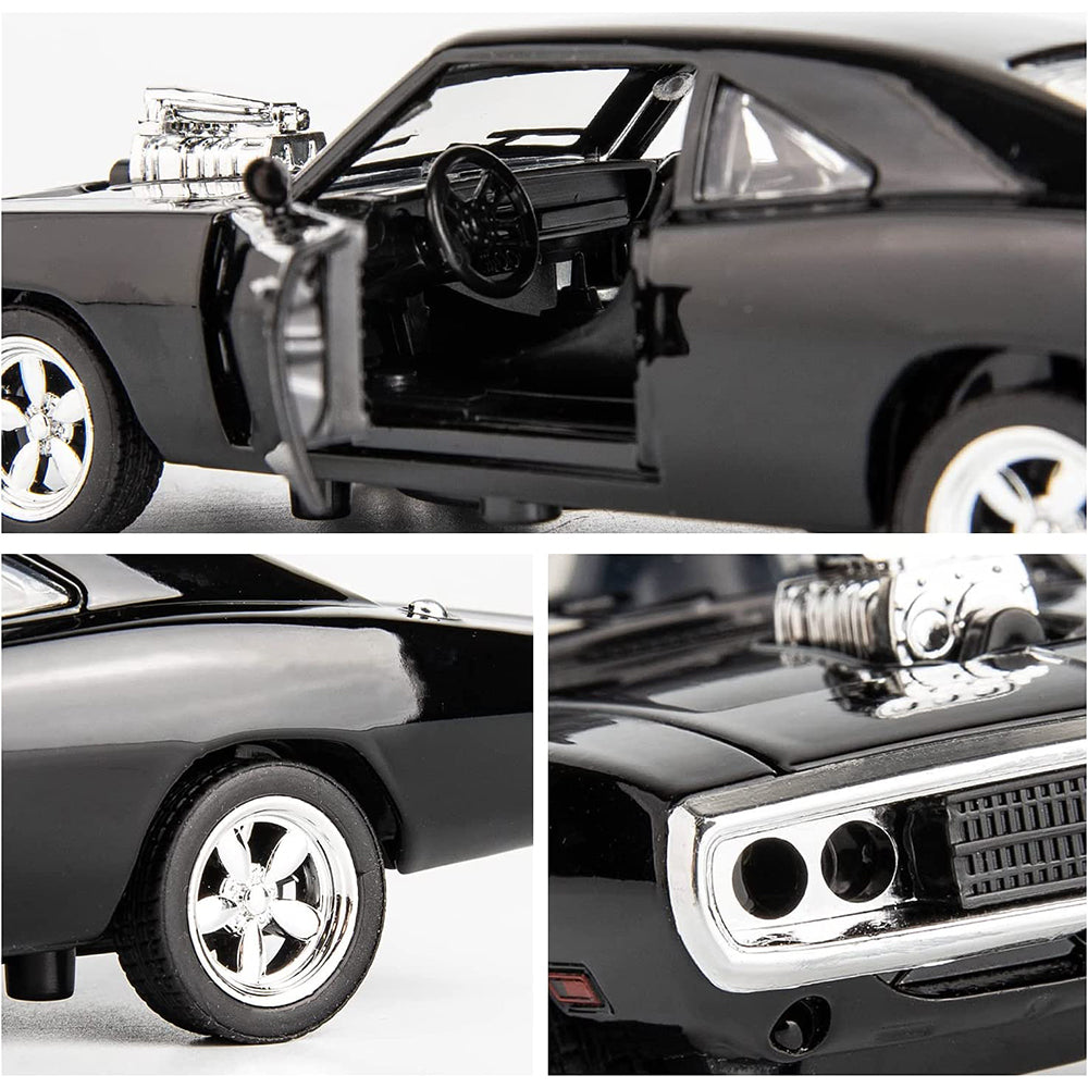 1:24 Big Size Fast and Furious FF8 Die Cast Metal Toy Car [Size : 6.69in*2.36in*1.77in]