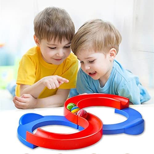 Premium 8 Shape Infinite Loop Interaction Balancing Track Toy Creative  - Multicolor