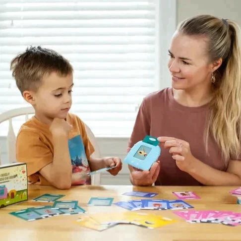 Premium Talking Flash Cards - Montessori Toys Flash Cards (224+ words)