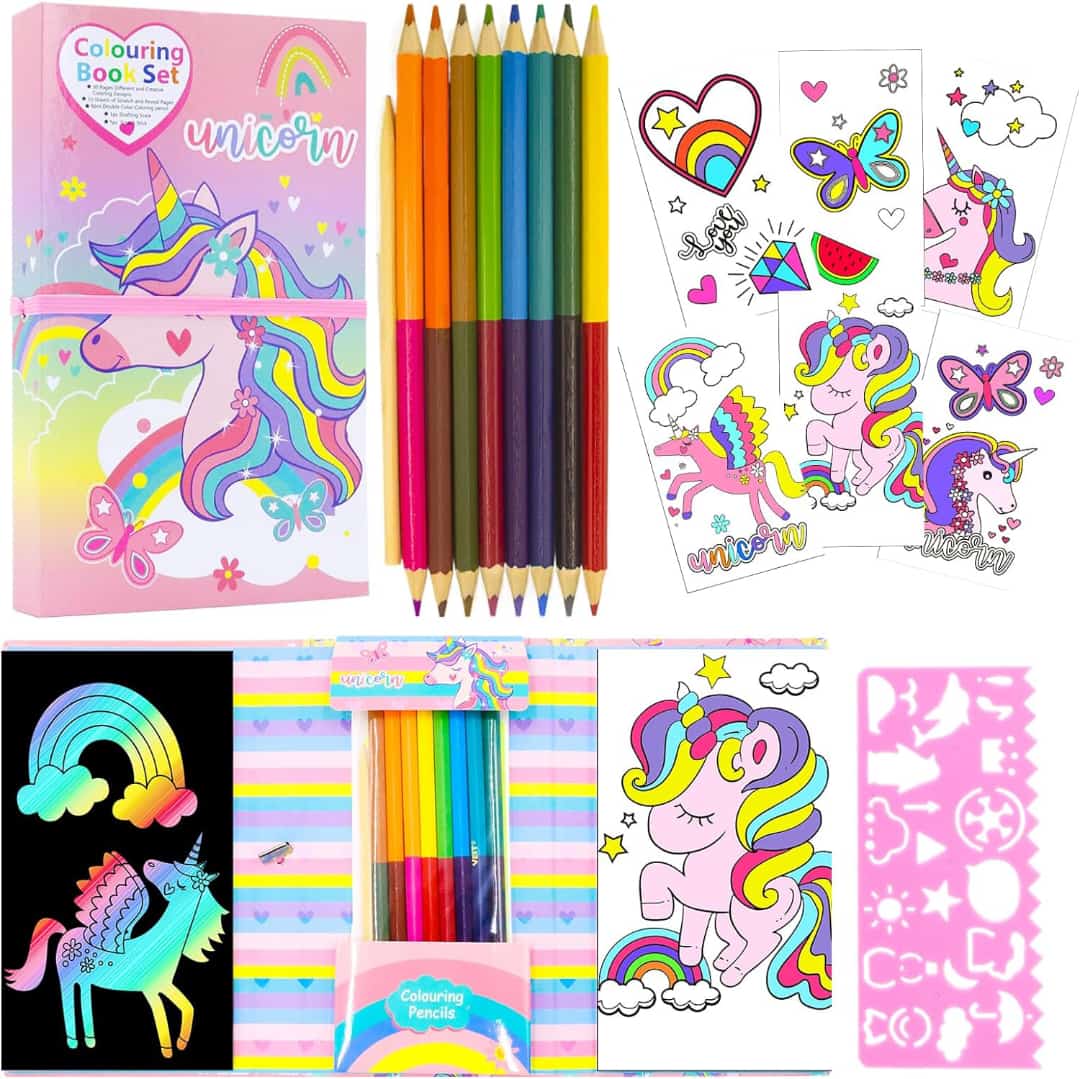 Premium Unicorn Coloring Book