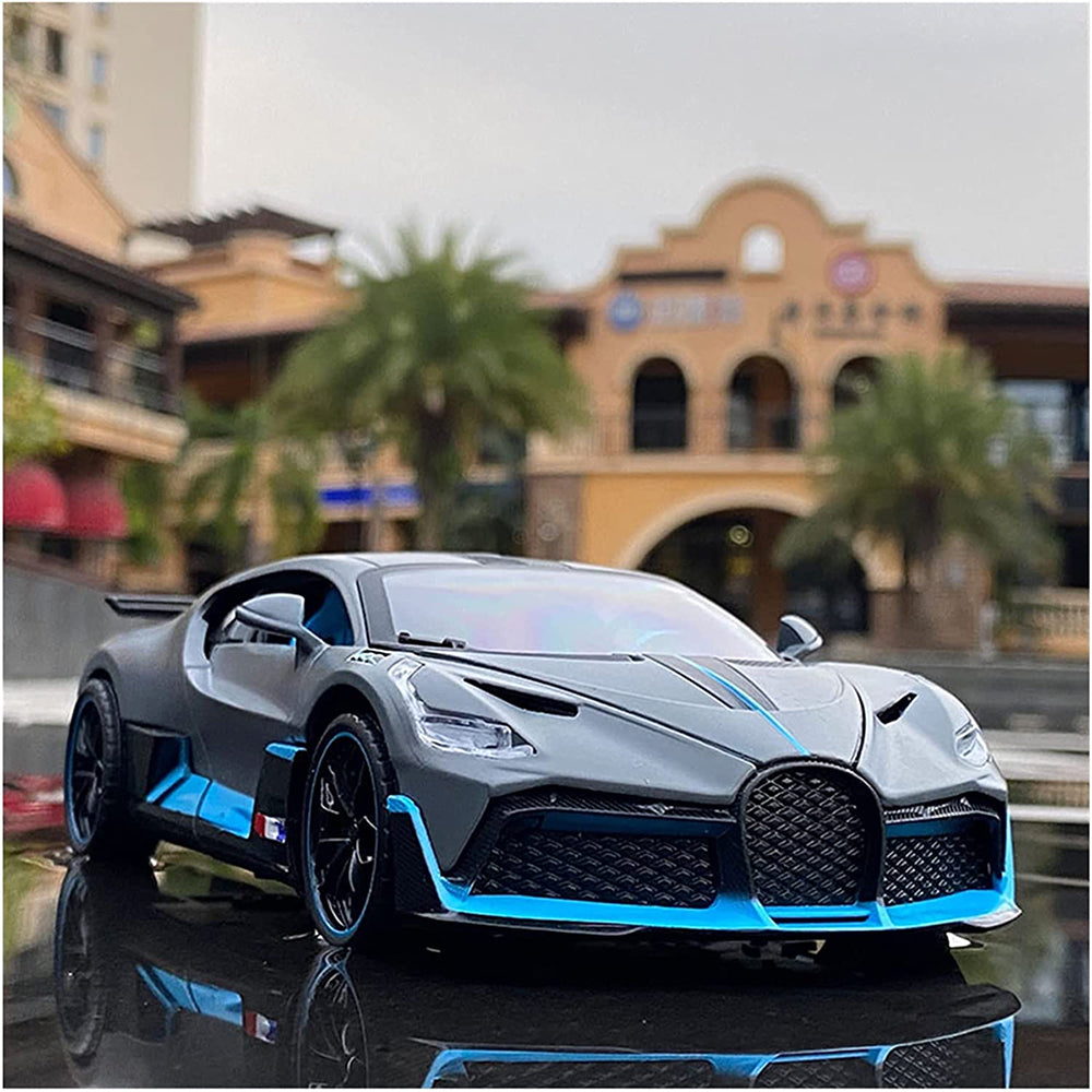 1:32 Scale Die-Cast Metal Model Bugatti Divo Sport Pull Back Car Toy For Boys Girls Kids (Multicolor, Pack Of1) (Multiclor, Pack Of1)