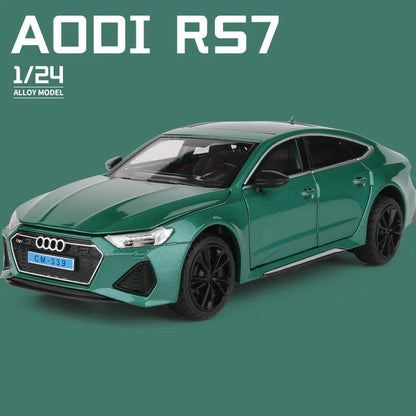 Audi Rs7 Sportboac Scale Model Diecast Metalcar - All Size