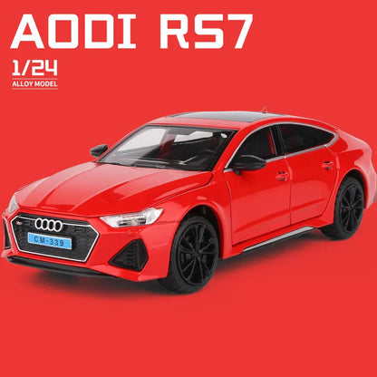 Audi Rs7 Sportboac Scale Model Diecast Metalcar - All Size