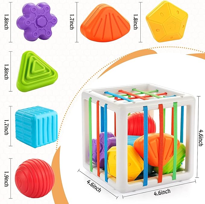 Shape Sorter Montessori Toys For Kids