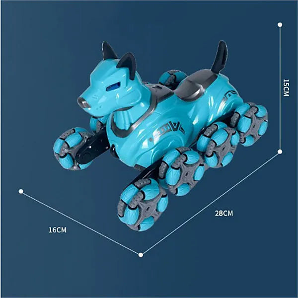 Premium Stunt Dog Toys Car Plastic Radio Electric RC 8 Wheels Car Toy for Kids