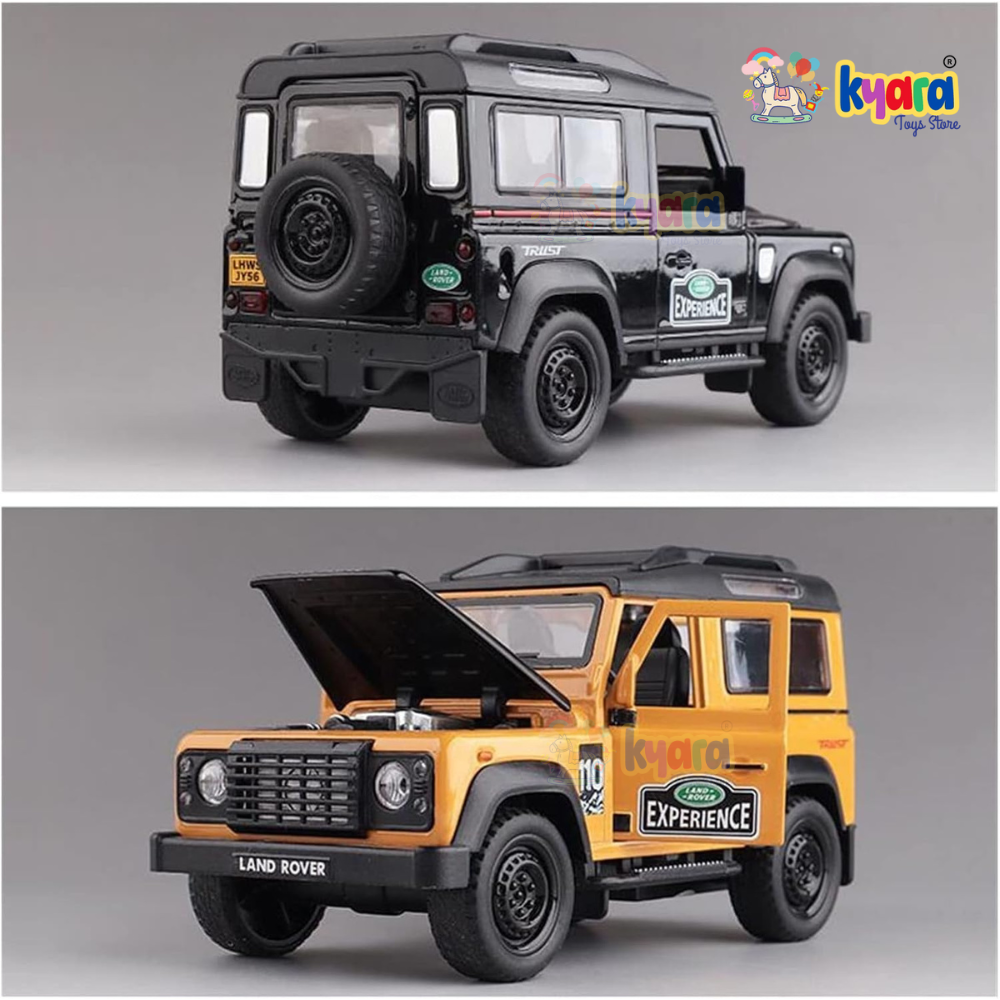 Land Rover Defender 110 Scale Model Diecast Metalcar - All Size