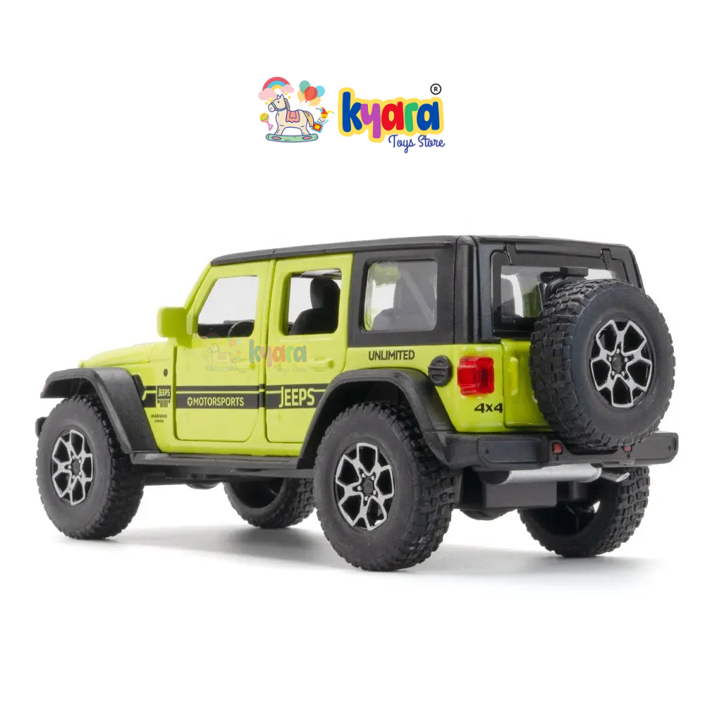Wrangler Rubicon Thar Jeep Scale Model  Metal Car- All Model