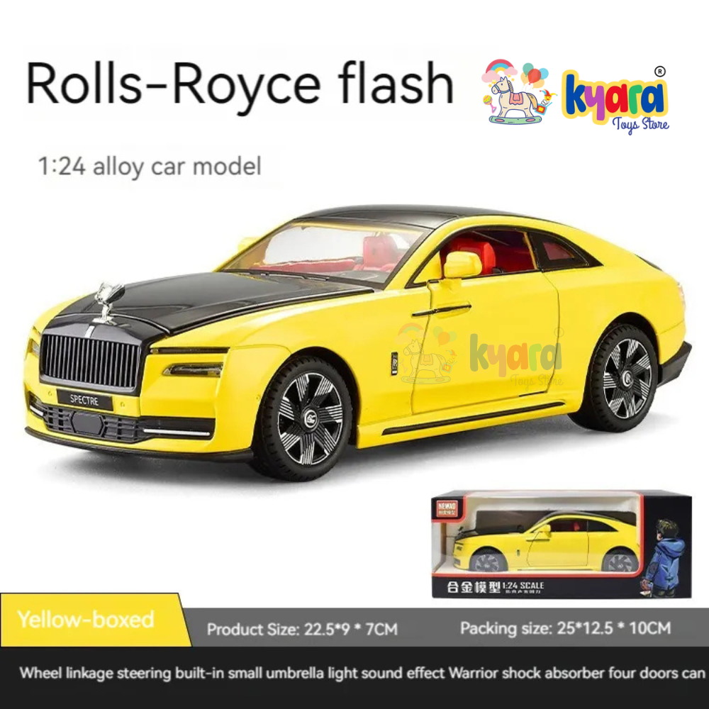 Rolls Royce Spectre  Scale Model Diecast Metalcar - All Size