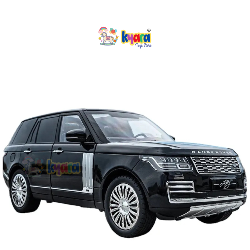 BIG SIZE RANGE ROVER 1:18 DIECAST METAL PULL BACK DIECAST CAR WITH OPENABLE DOOR AND SOUND LIGHT, GIFTS TOYS FOR KIDS【 MULTICOLOR 】[SIZE : 28.7CM*13CM*10.5CM]