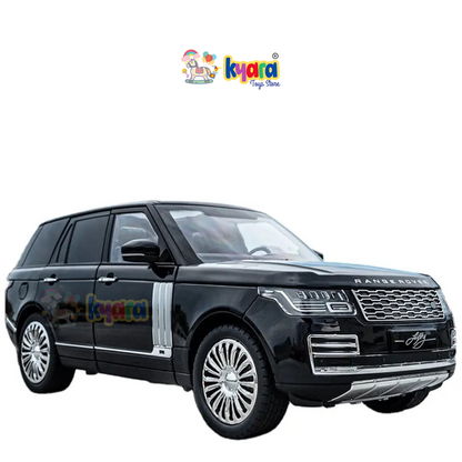 BIG SIZE RANGE ROVER 1:18 DIECAST METAL PULL BACK DIECAST CAR WITH OPENABLE DOOR AND SOUND LIGHT, GIFTS TOYS FOR KIDS【 MULTICOLOR 】[SIZE : 28.7CM*13CM*10.5CM]