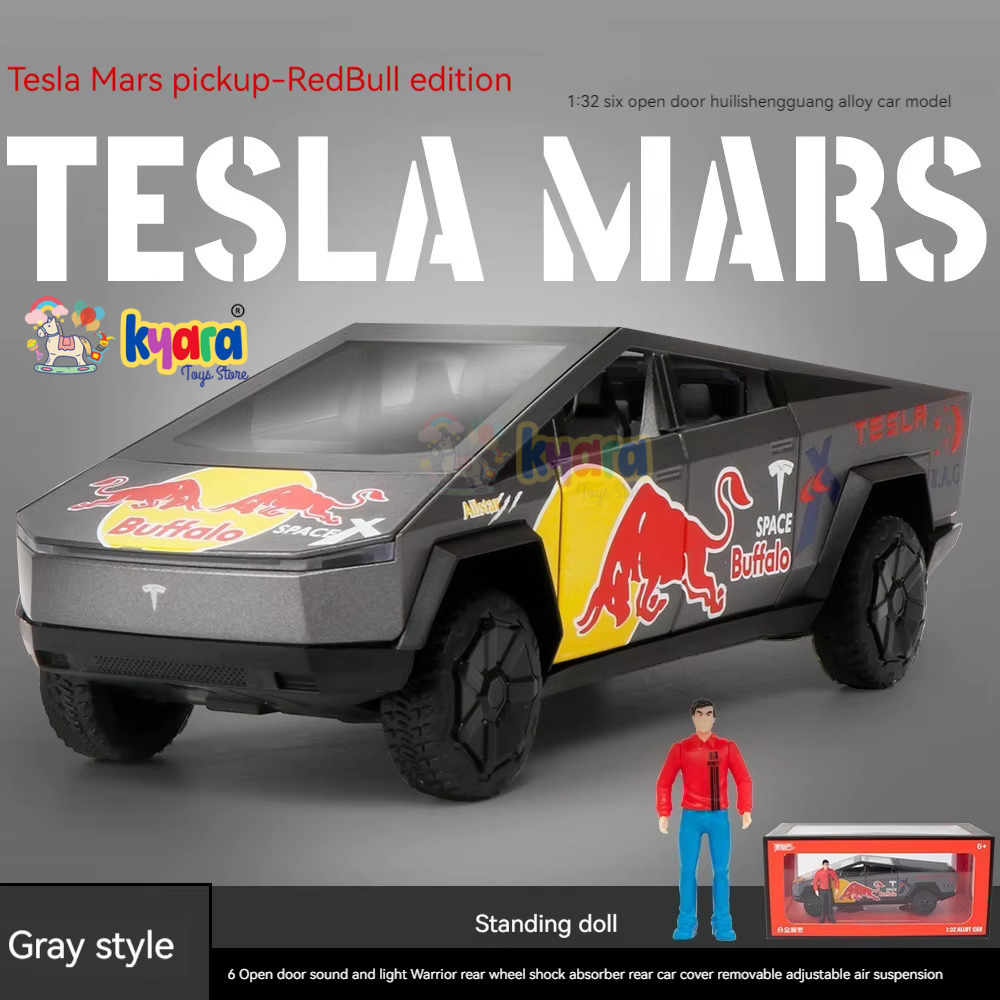 Tesla Cybertruck Pickup Scale Model Diecast Metalcar - All Size