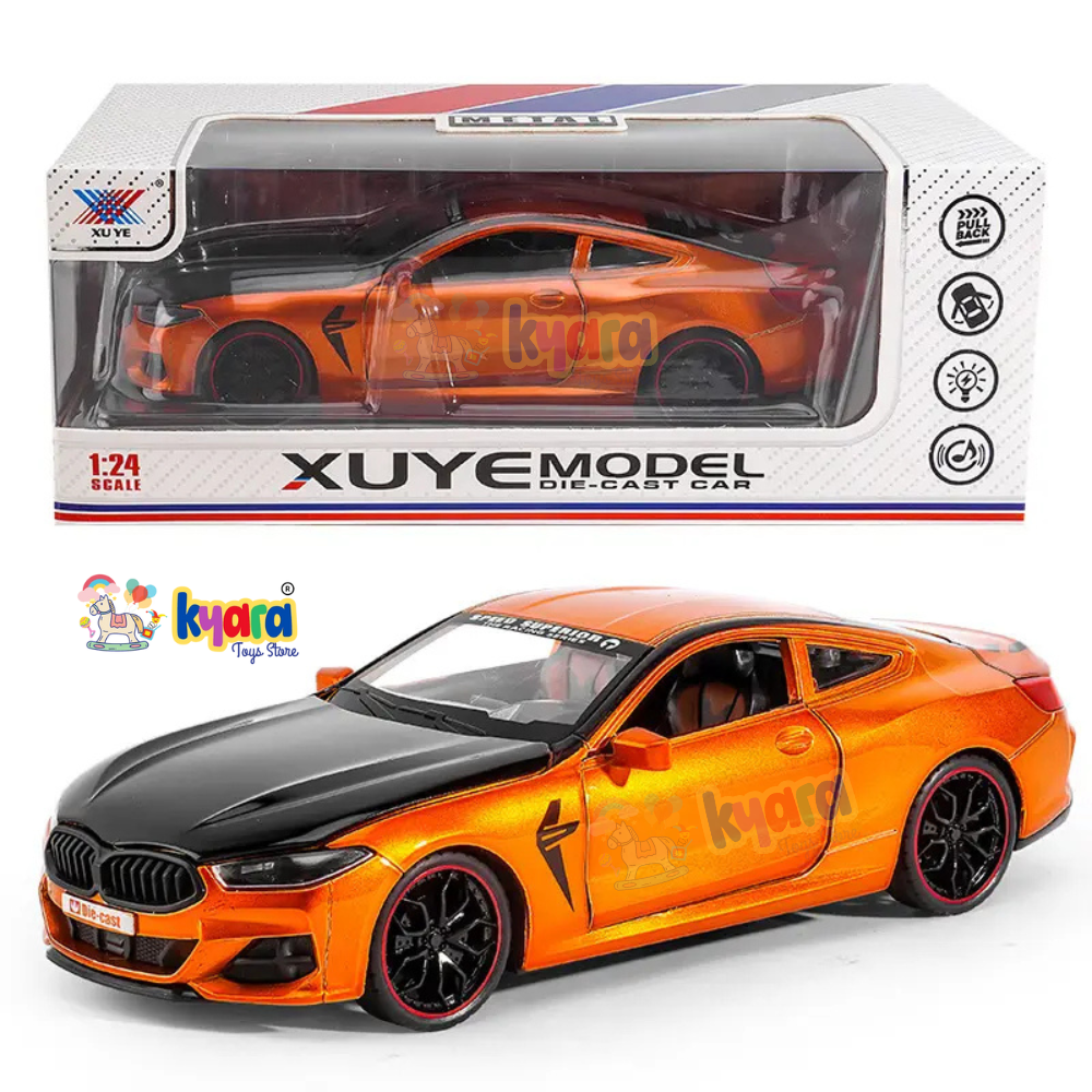 Bmw M8 Sports Scale Model Diecast Metalcar - All Size