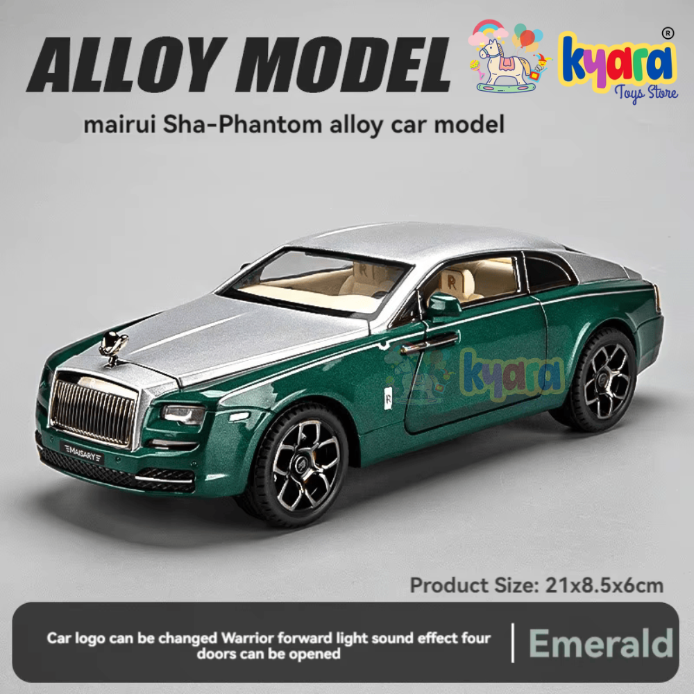 Rolls Royce Wraith Mansory Scale Model Diecast Metalcar - All Size