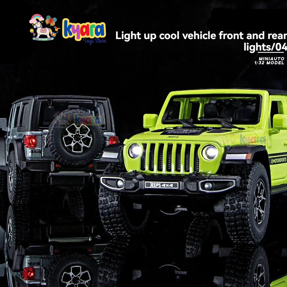 Wrangler Rubicon Thar Jeep Scale Model  Metal Car- All Model