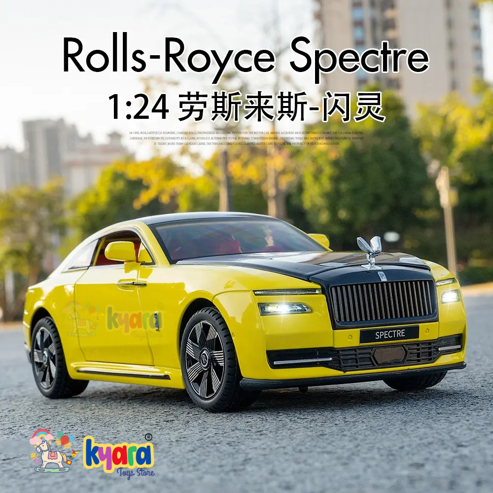 Rolls Royce Spectre  Scale Model Diecast Metalcar - All Size