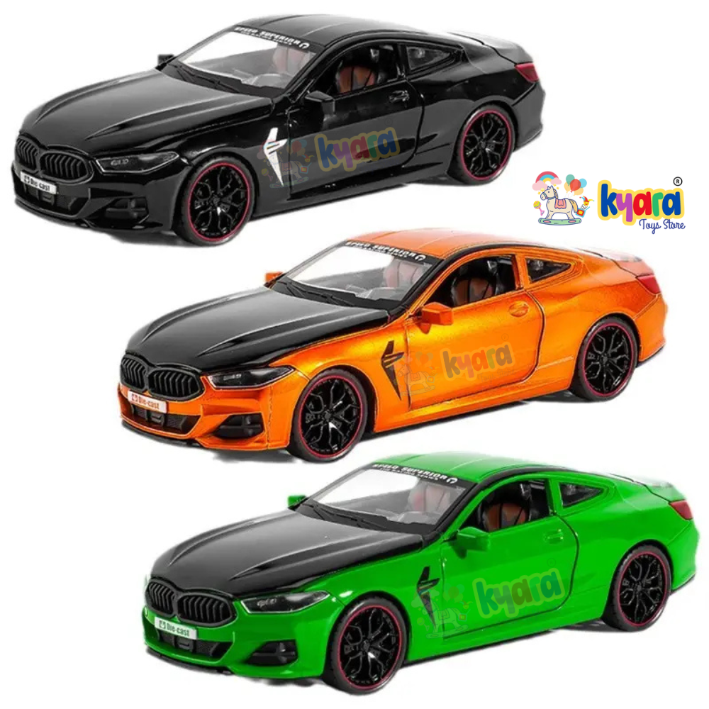 Bmw M8 Sports Scale Model Diecast Metalcar - All Size