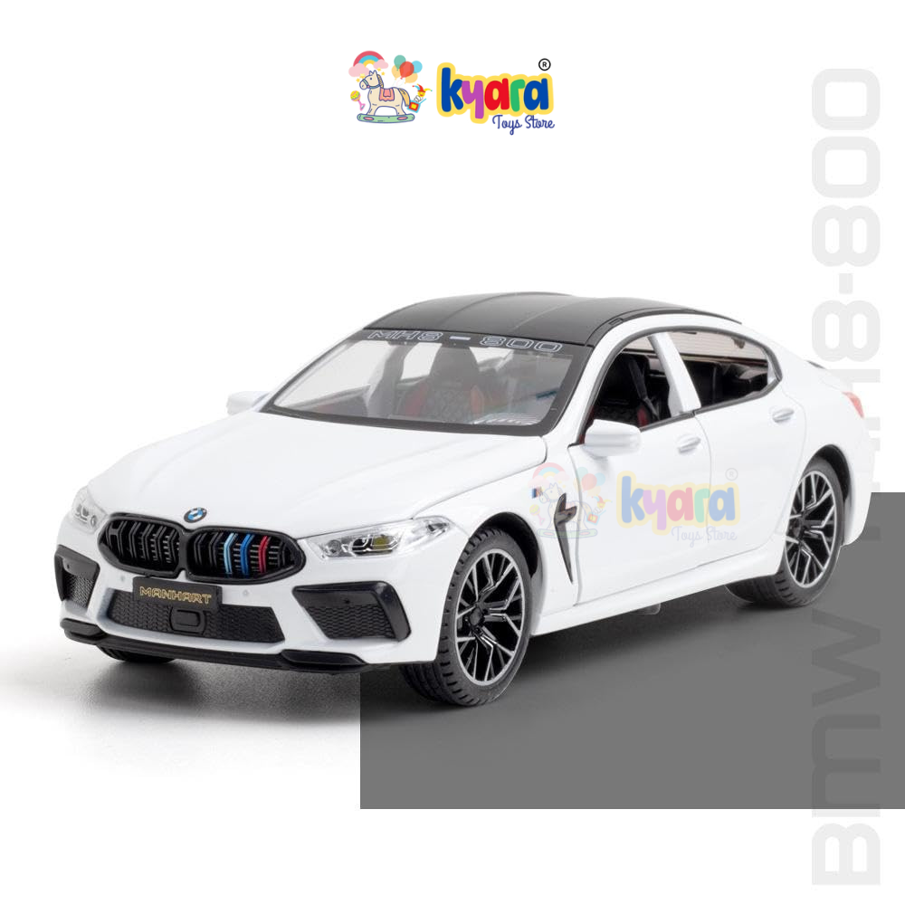 Bmw M8 800 Supercar Scale Model Diecast Metalcar - All Size