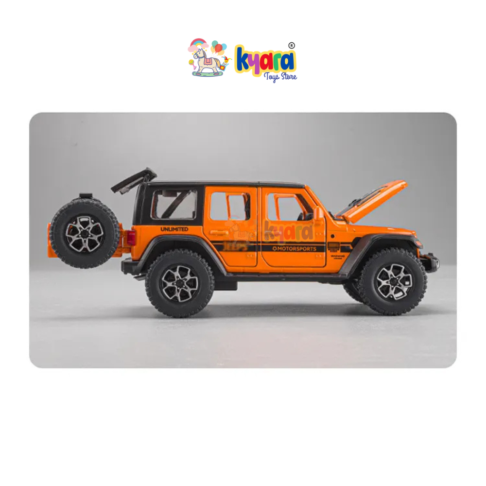 Wrangler Rubicon Thar Jeep Scale Model  Metal Car- All Model