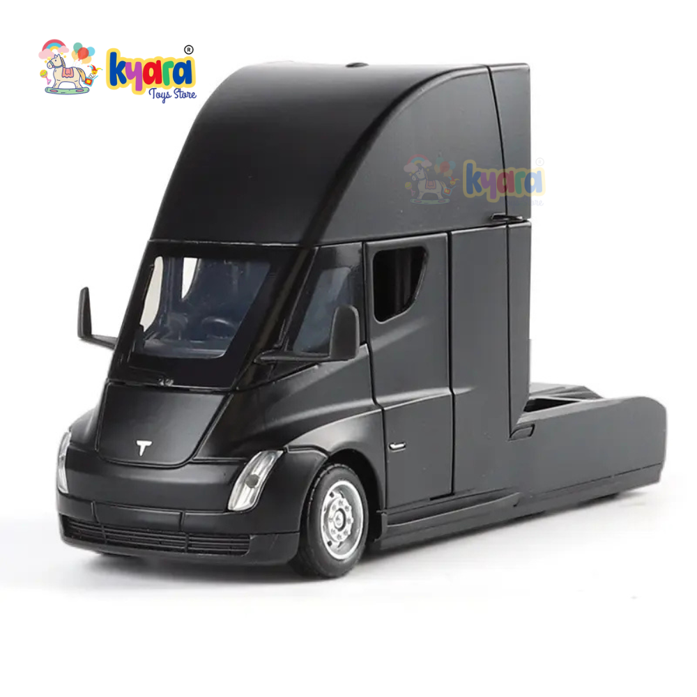 Tesla Semi Truck Head Scale Model Diecast Metalcar - All Size