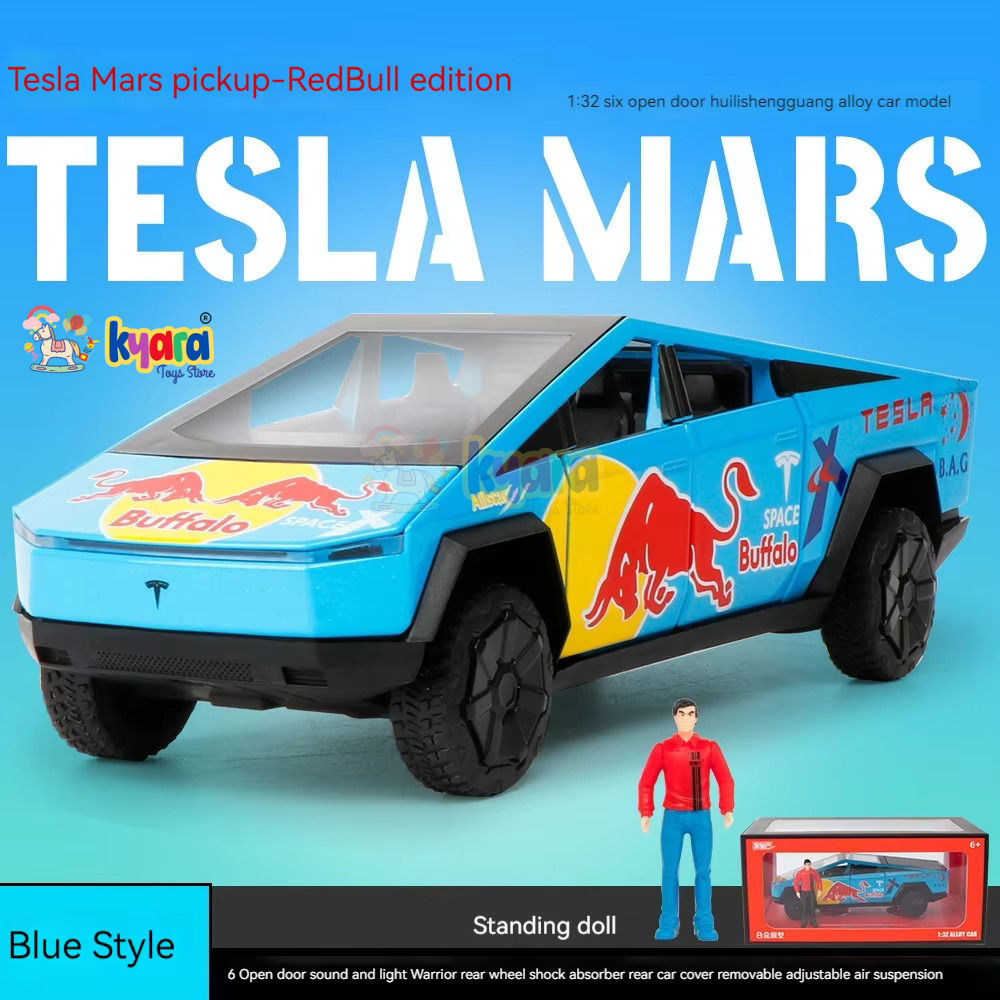 Tesla Cybertruck Pickup Scale Model Diecast Metalcar - All Size