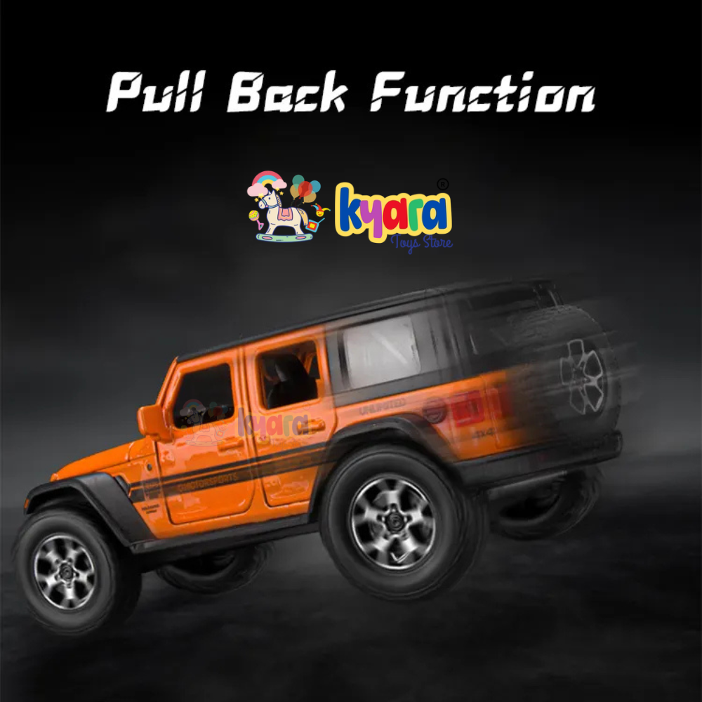 Wrangler Rubicon Thar Jeep Scale Model  Metal Car- All Model