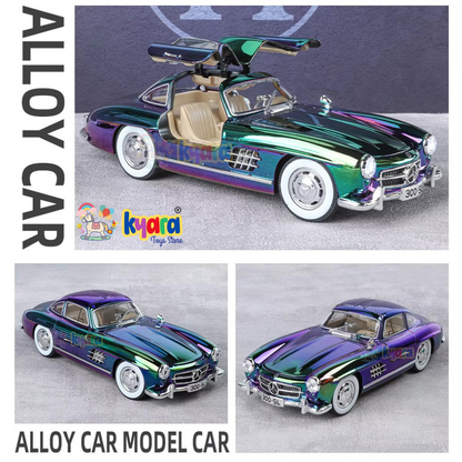 Mercedes-benz 300sl Scale Model Diecast Metalcar - All Size