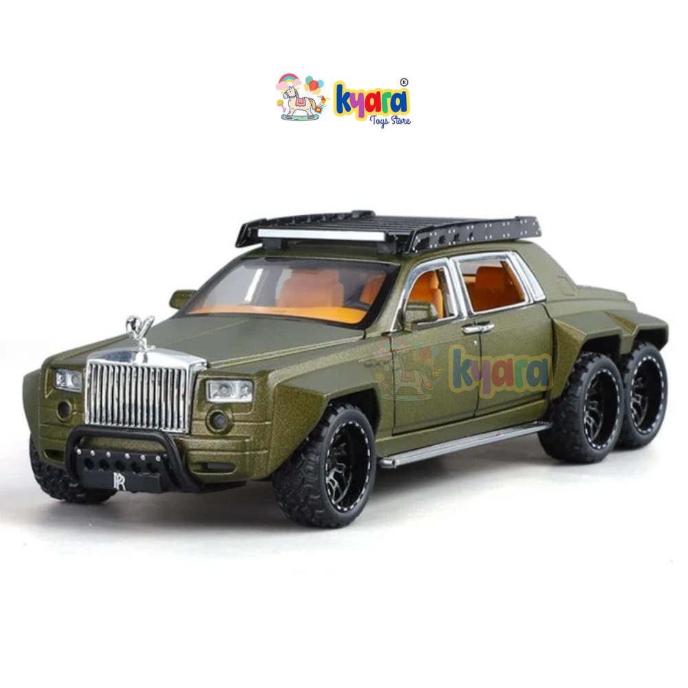 Rolls Royce Phantom 6x6 Sports Scale Model Diecast Metalcar - All Size