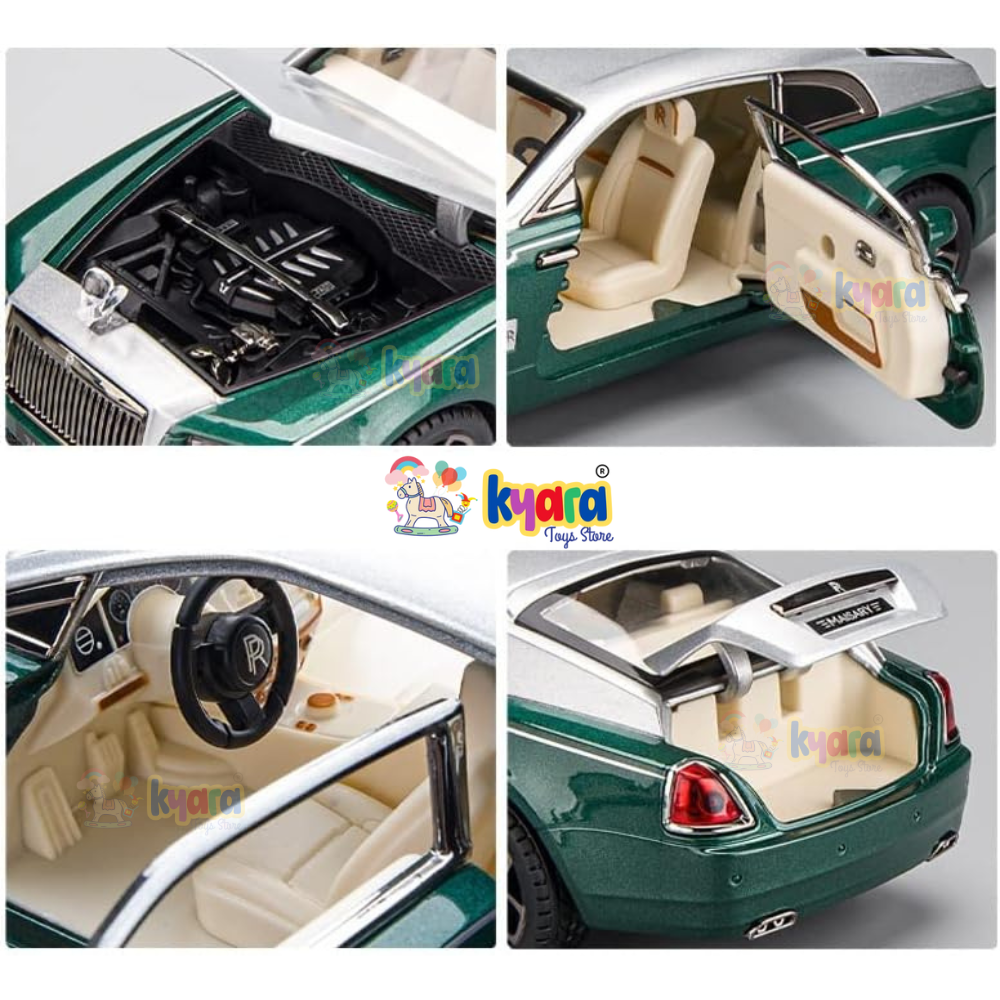 Rolls Royce Wraith Mansory Scale Model Diecast Metalcar - All Size